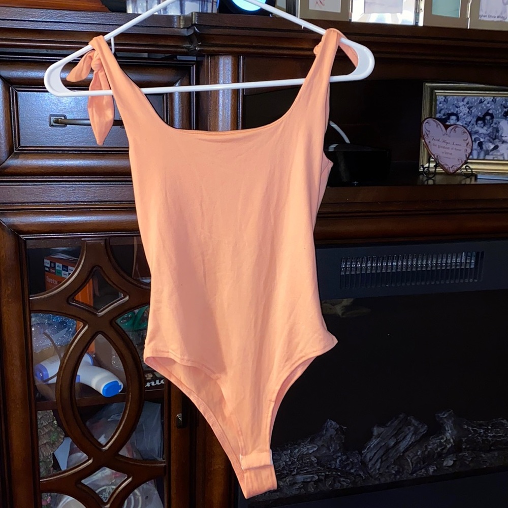 BRAND NEW PEACH BODY SUIT